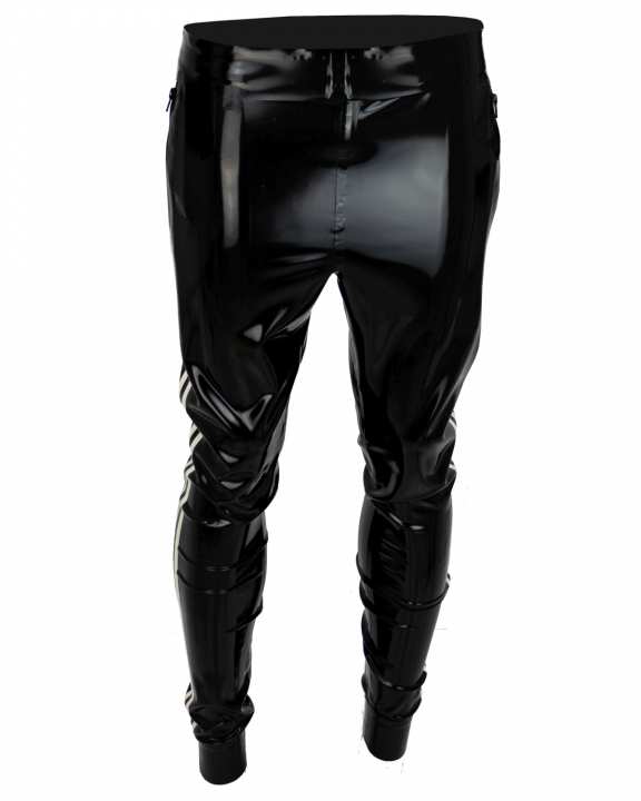 Latex Trainingsanzug DOUBLE STRIPE Laser Edition